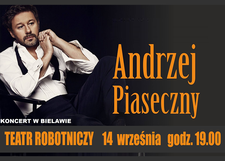 Plakat koncertu Andrzeja Piasecznego - miniaturka