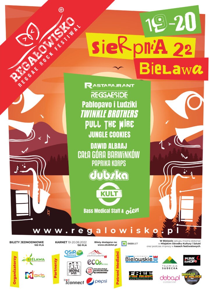 Plakat Festiwalu Regałowisko