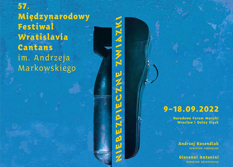 Plakat festiwalu Wratislavia Cantans - miniaturka
