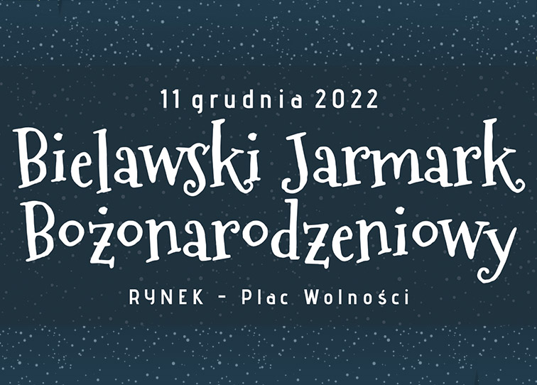 Grafika Bielawskiego Jarmarku Bożonarodzeniowego 2022 - miniaturka
