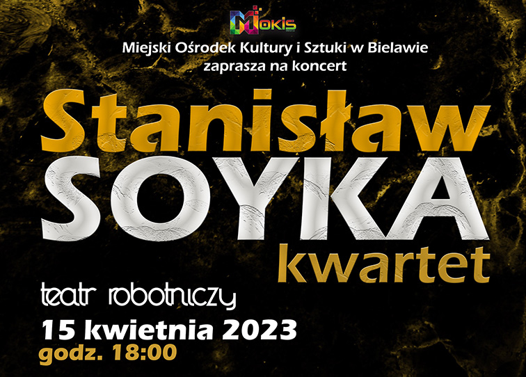 Plakat koncertu Soyka Kwartet - miniaturka