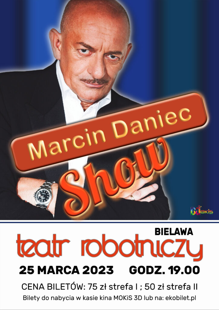 Plakat Marcin Daniec Show