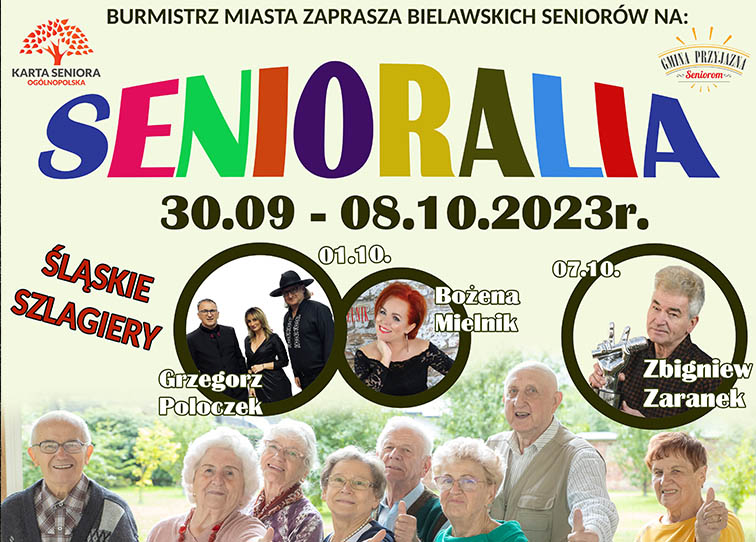 Plakat Senioraliów 2023 - miniaturka