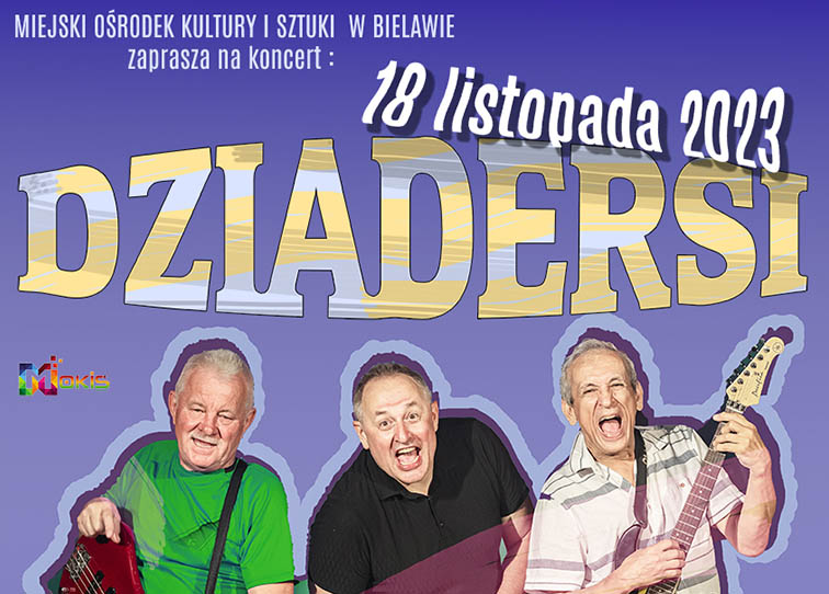 Plakat koncertu zespołu Dziadersi - miniaturka