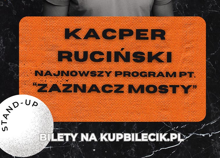 Plakat stand upu Kacpra Rucińskiego - miniaturka