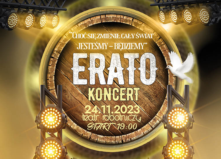 Plakat koncertu Erato - miniaturka