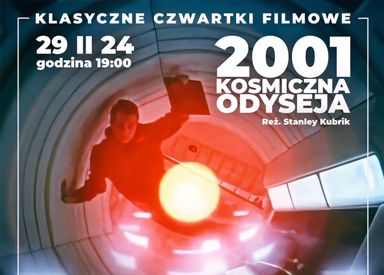 Plakat projekcji filmu "2001: Odyseja kosmiczna" - miniaturka