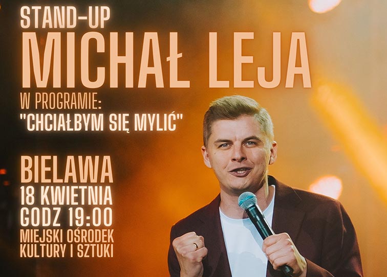 Plakat stand upu Michała Leji - miniaturka