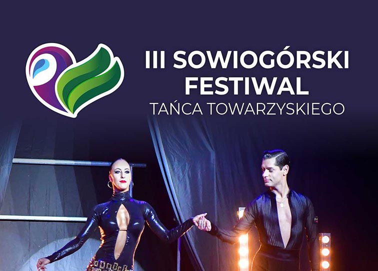 Plakat Sowiogórskiego Festiwalu Tańca Towarzyskiego 2024 - miniaturka