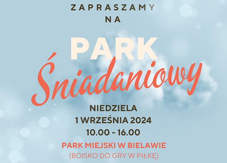 Plakat Parku Śniadaniowego - miniaturka