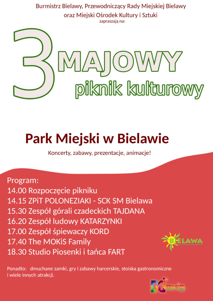 Plakat pikniku 3-majowego 2025