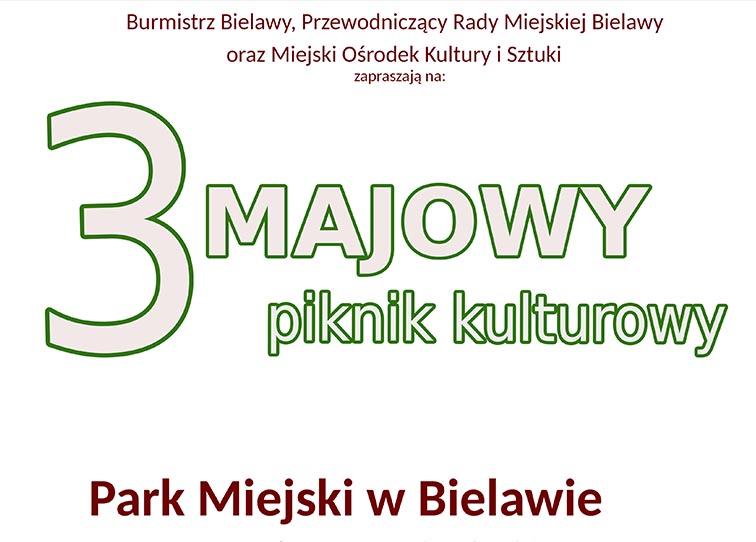 Plakat pikniku 3-majowego 2025 - miniaturka