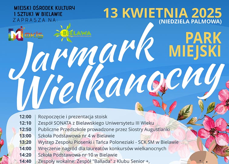 Plakat Jarmarku Wielkanocnego 2025 - miniaturka