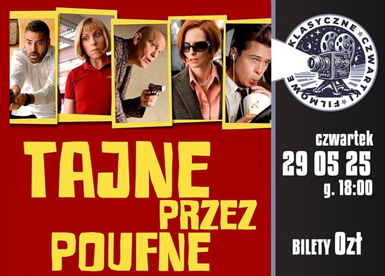 Plakat projekcji filmu “Tajne przez poufne” - miniaturka